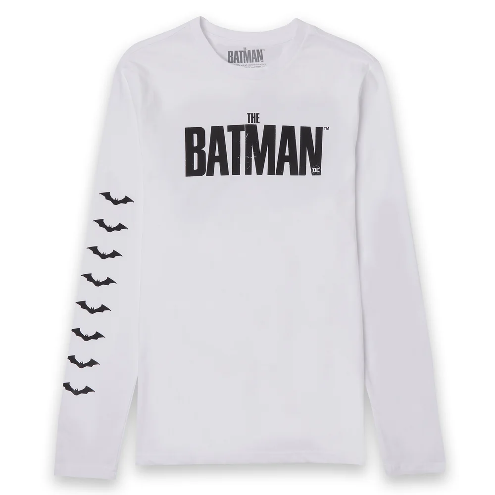 The Batman The Bat Men's Long Sleeve T-Shirt - White - XS Bild 1