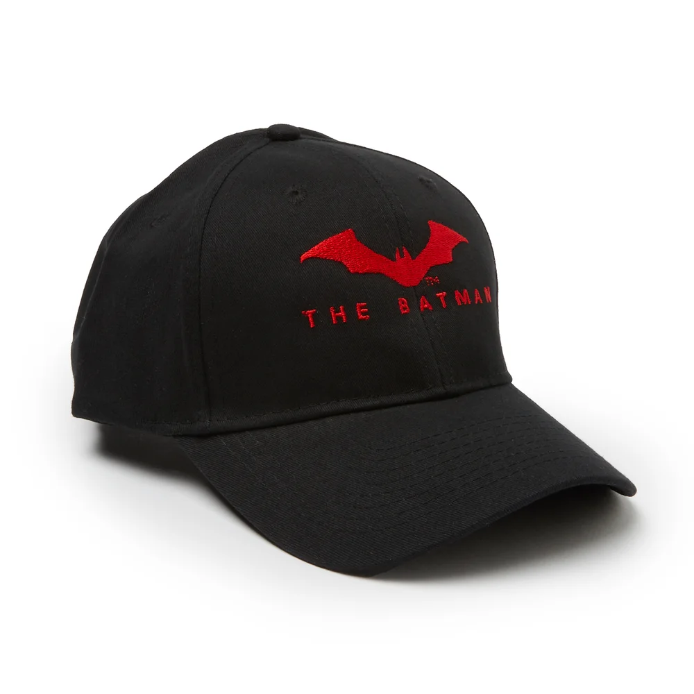The Batman The Bat Embroidered Baseball Cap - Black Bild 1