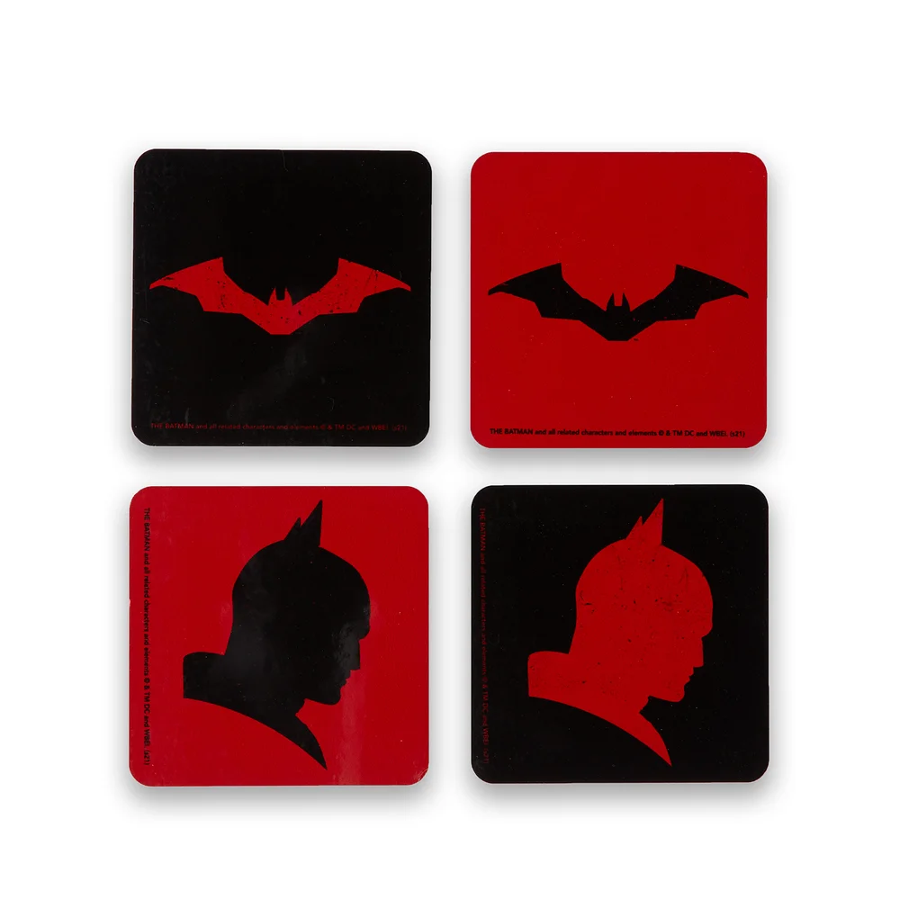 The Batman Silhouette Coaster Set Bild 1