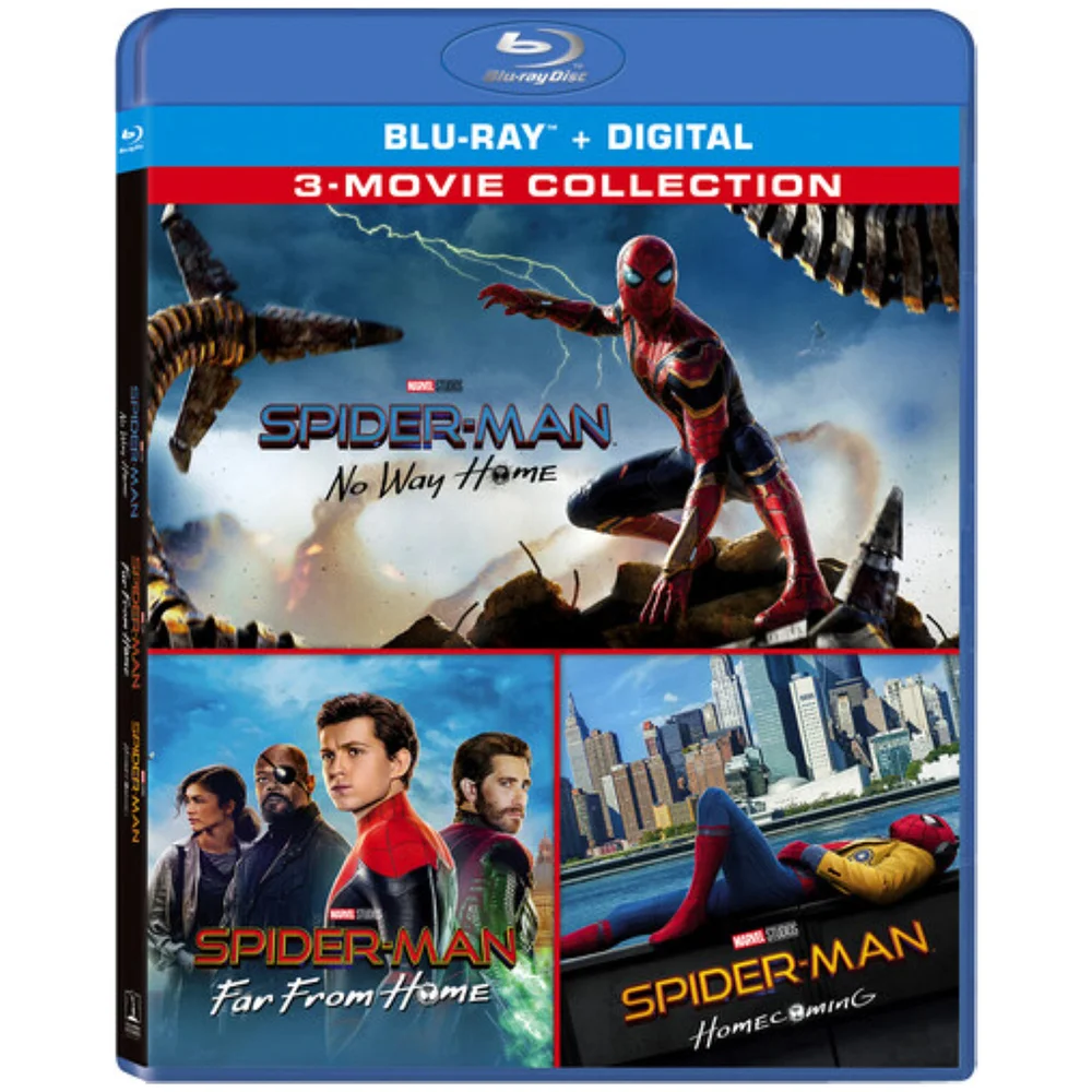 Spider-Man: Far From Home / Spider-Man: Homecoming / Spider-Man: No Way Home (US Import) Bild 1