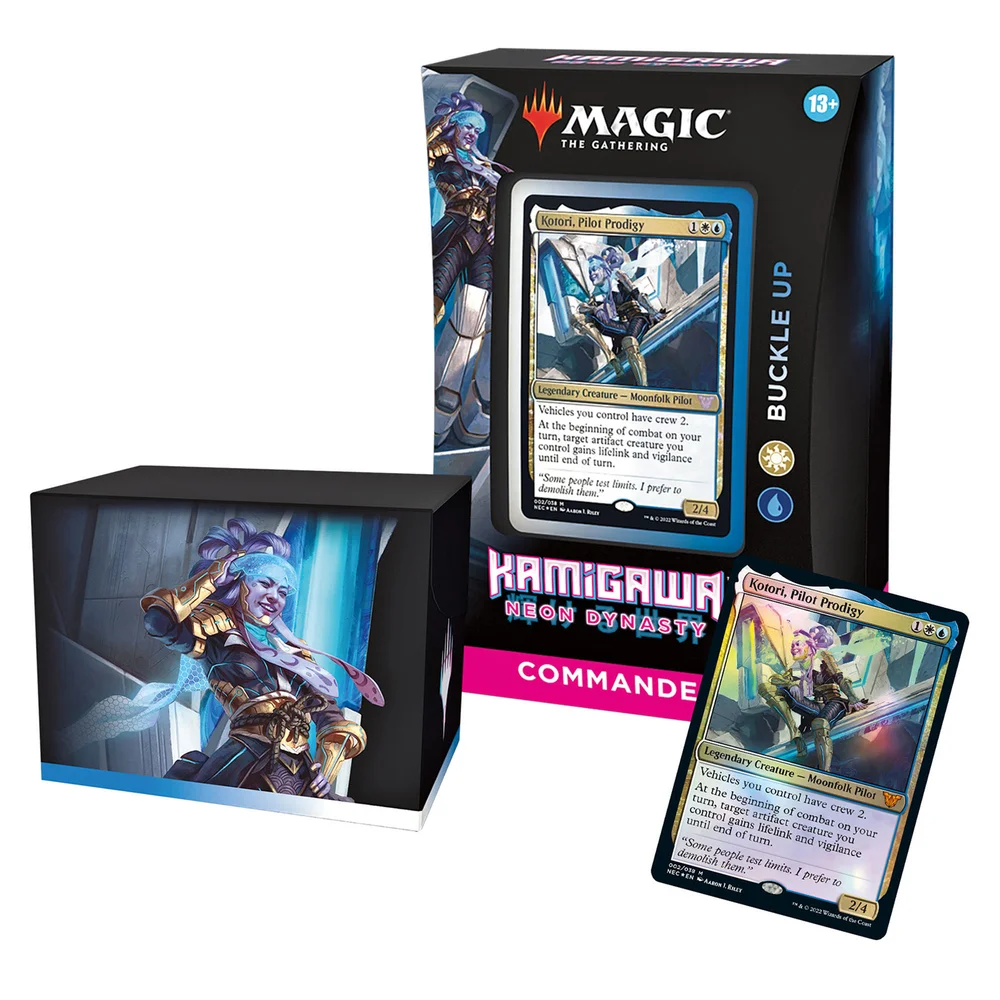 Magic: The Gathering - Kamigawa: Neon Dynasty Commander Deck Buckle Up Bild 1