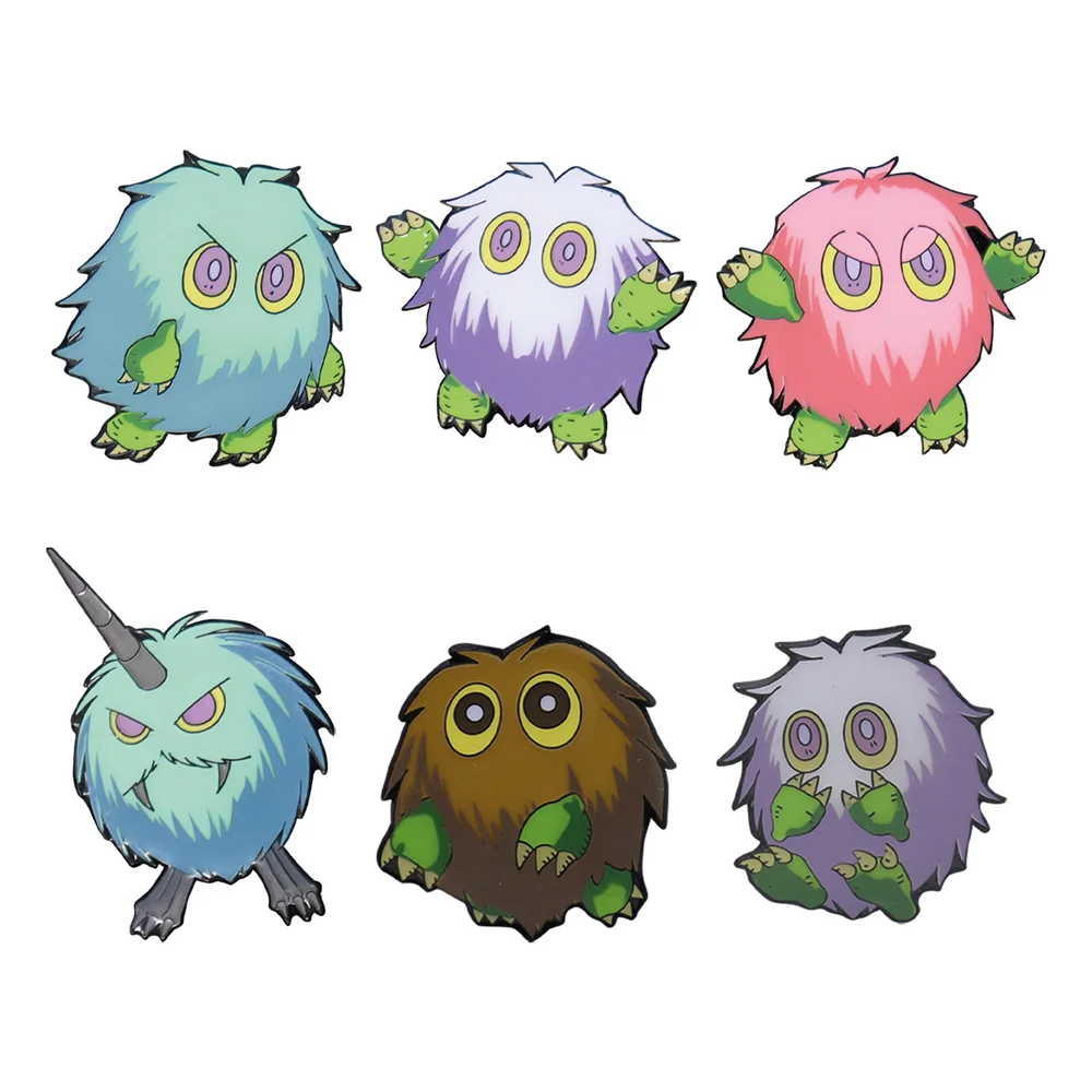 Fanattik Yu-Gi-Oh! Kuriboh Brothers Limited Edition Set of 6 Pins Bild 1
