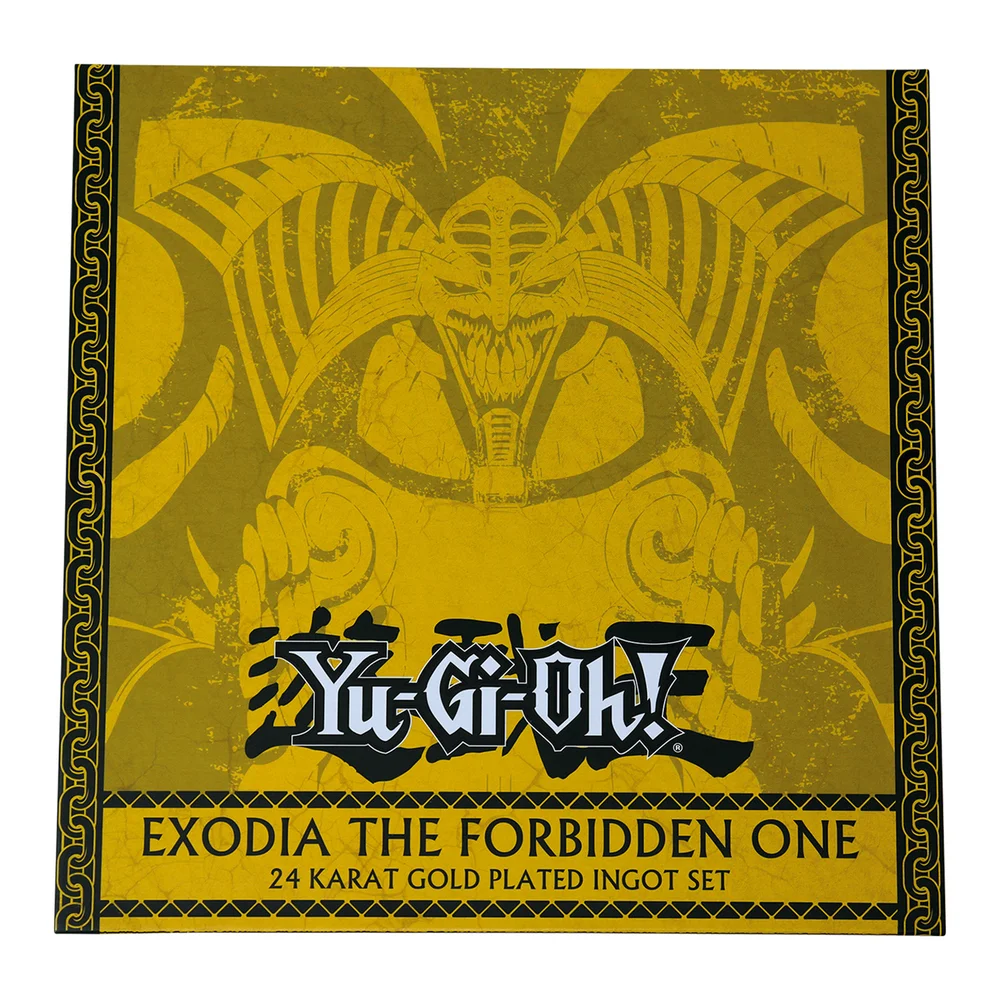 Fanattik Yu-Gi-Oh! Premium 24k Gold Plated Exodia Collectible Bild 1