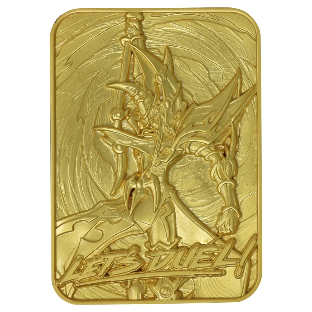 Fanattik Yu-Gi-Oh! 24K Gold Plated Dark Paladin Ingot Bild 1