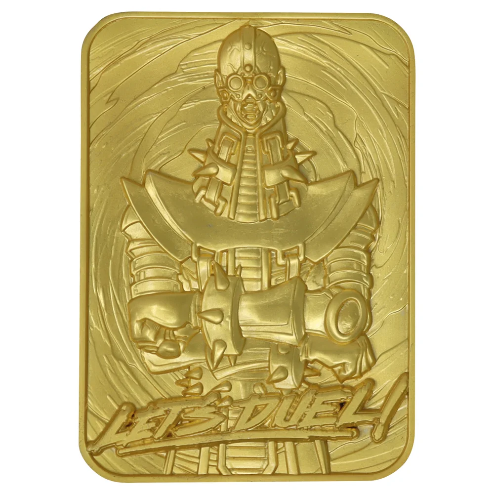 Fanattik Yu-Gi-Oh! 24K Gold Plated Jinzo Ingot Bild 1
