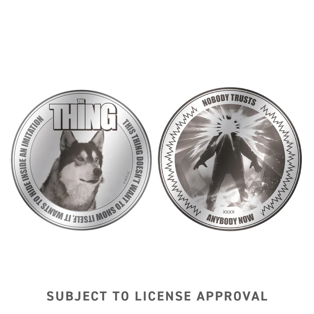 Fanattik The Thing 40th Anniversary Limited Edition Coin Bild 1
