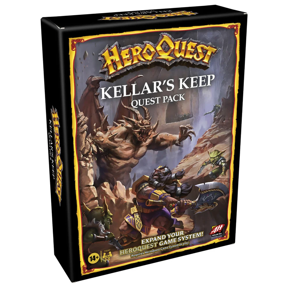 Hasbro HeroQuest Kellars Keep Expansion Pack Bild 1