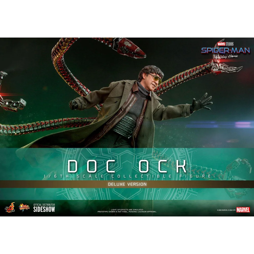 Hot Toys Marvel Spider-Man: No Way Home Movie Masterpiece Action Figure 1/6 Doc Ock (Deluxe Version) 31 cm Action Figure Bild 1