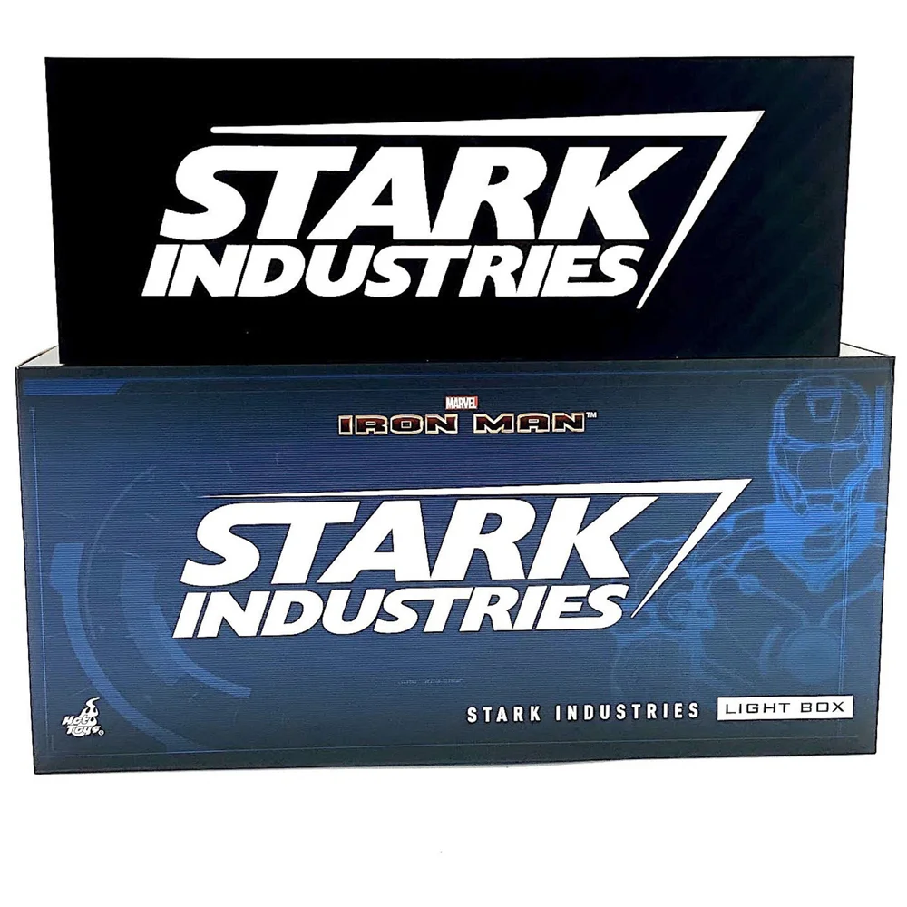 Hot Toys Stark Industries Logo Lightbox Bild 1
