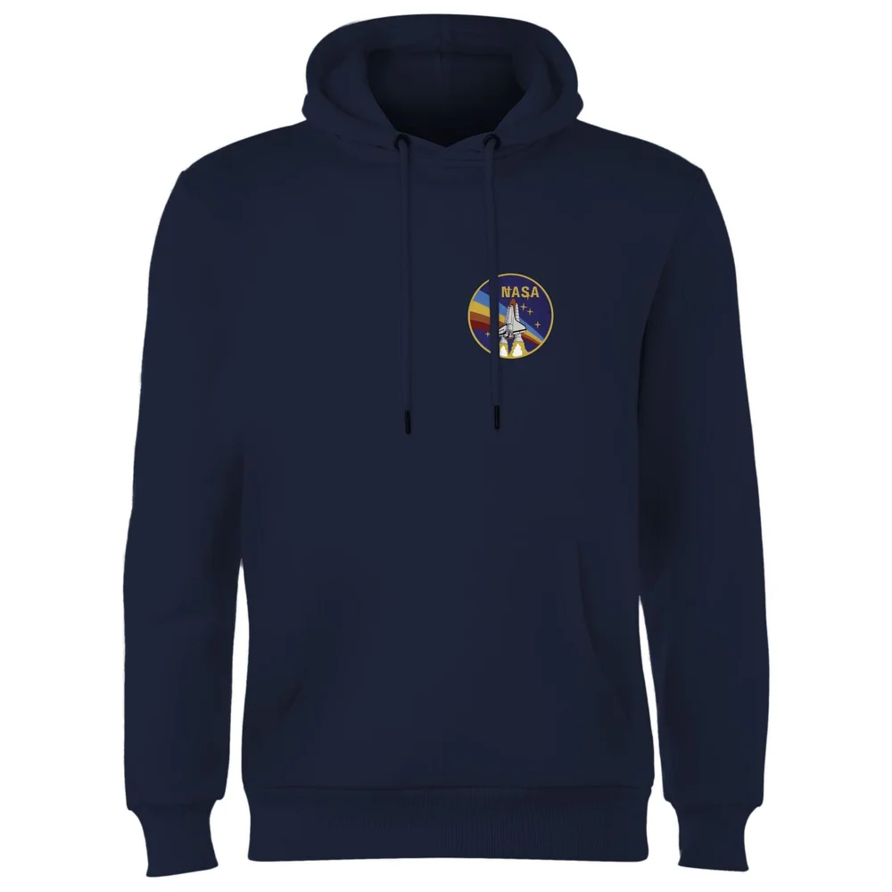 NASA Vintage Rainbow Shuttle Hoodie - Navy - S Bild 1