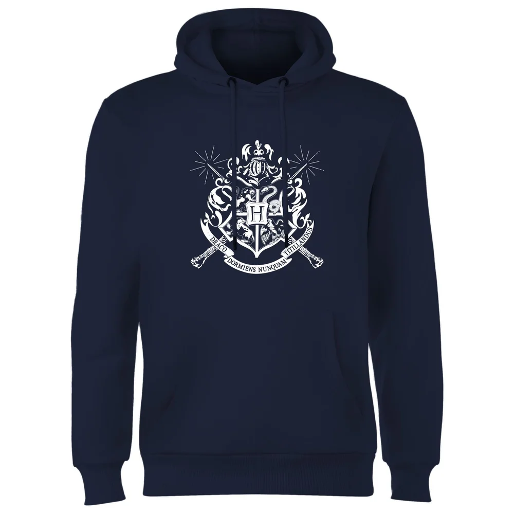 Harry Potter Hogwarts House Crest Hoodie - Navy - S Bild 1