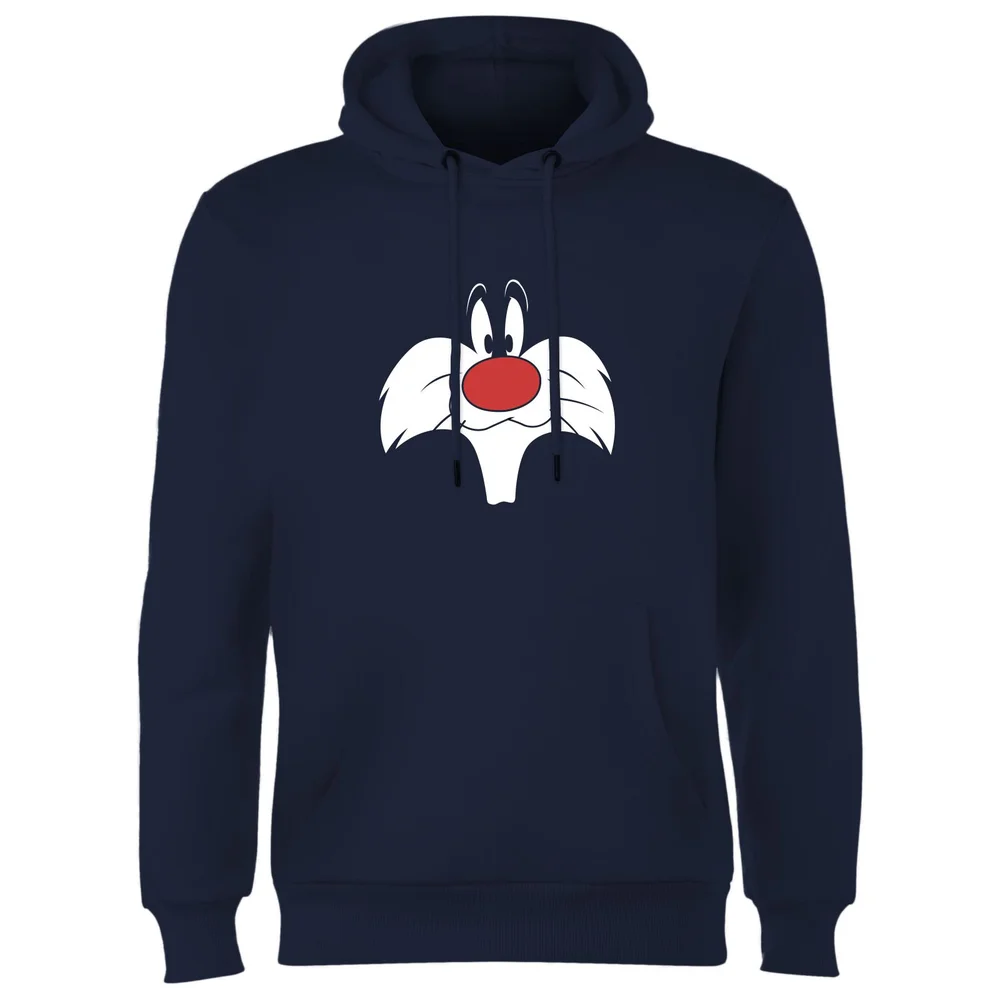 Looney Tunes Sylvester Big Face Hoodie - Navy - S Bild 1