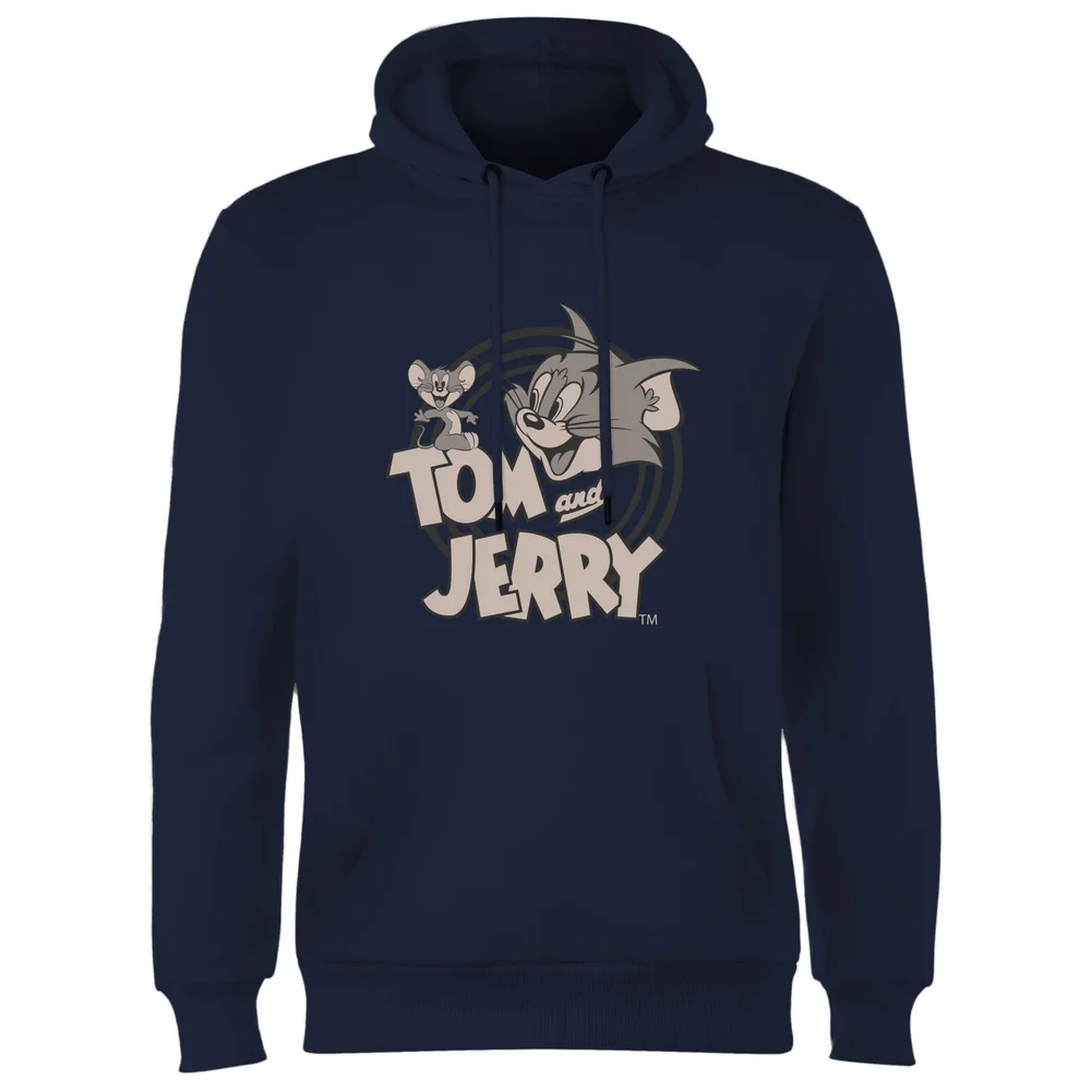 Tom & Jerry Circle Hoodie - Navy - S Bild 1