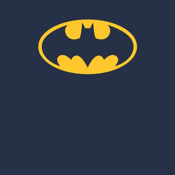 Justice League Batman Logo Hoodie - Navy