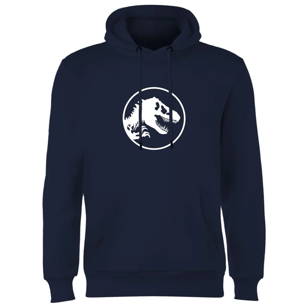 Jurassic Park Circle Logo Hoodie - Navy - S Bild 1