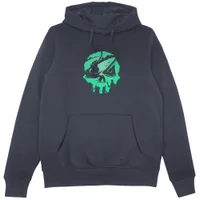 Sea Of Thieves 2nd Anniversary Skull Unisex Hoodie - Navy
