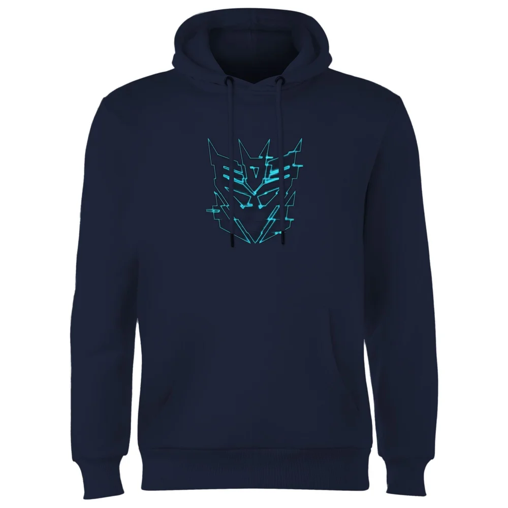Transformers Decepticon Glitch Hoodie - Navy - S Bild 1