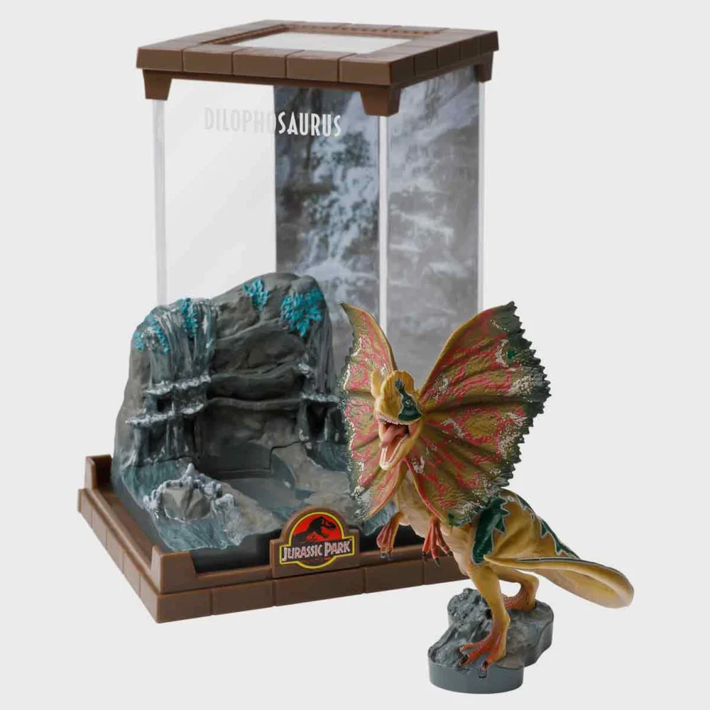 Jurassic Park Dilophosaurus Diorama Figure Bild 1