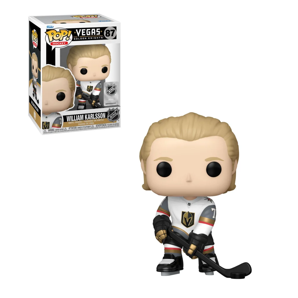 NHL Golden Knights William Karlsson Away Jersey Funko Pop! Vinyl Bild 1