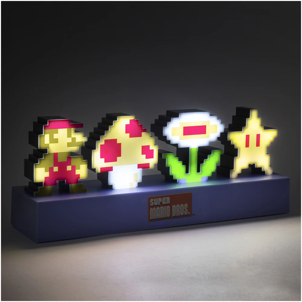 Super Mario Bros Icons Light Bild 1