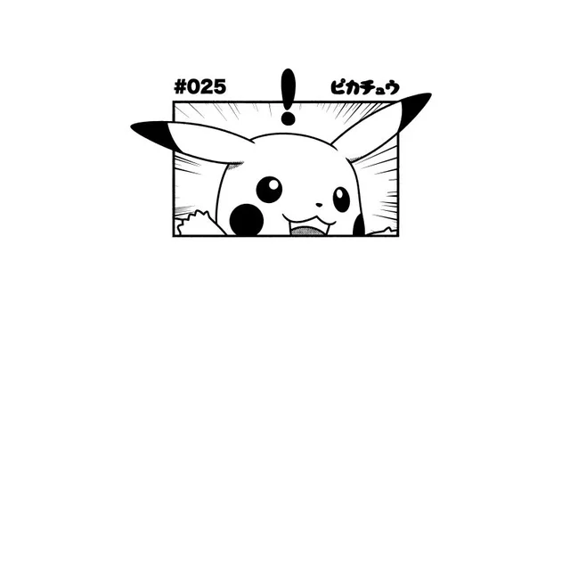 Pokémon Pikachu Unisex T-Shirt - White