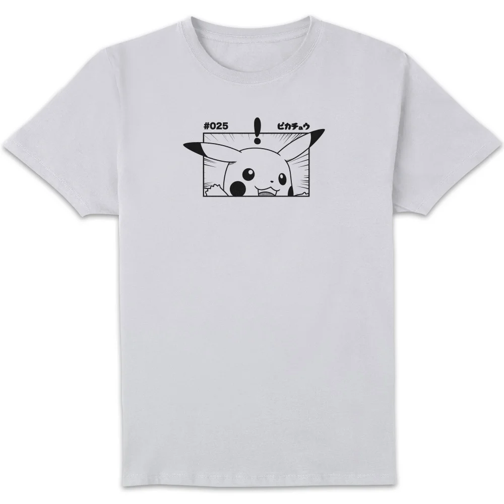 Pokémon Pikachu Unisex T-Shirt - White - S Bild 1