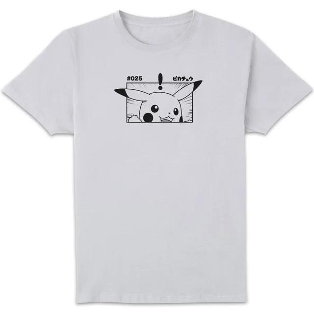 Pokémon Pikachu Unisex T-Shirt - White