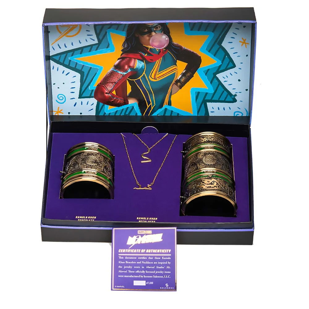 Ms Marvel Kamala Khan Bracelets and Pendants Replica Set - Zavvi UK Exclusive (Only 100 Available) Bild 1