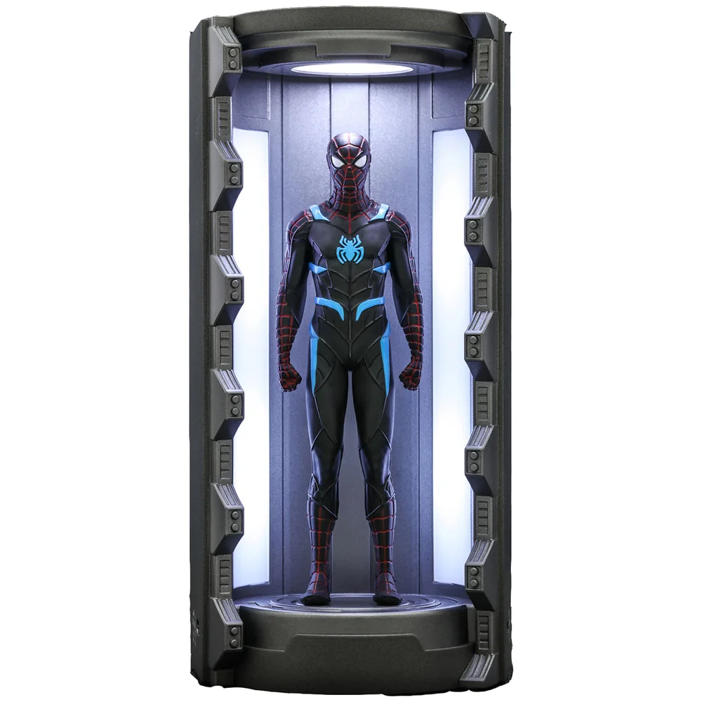 Hot Toys Marvel's Spider-Man Secret War Suit with Spider-Man Armory Video Game Masterpiece Compact Miniature Figure Bild 1