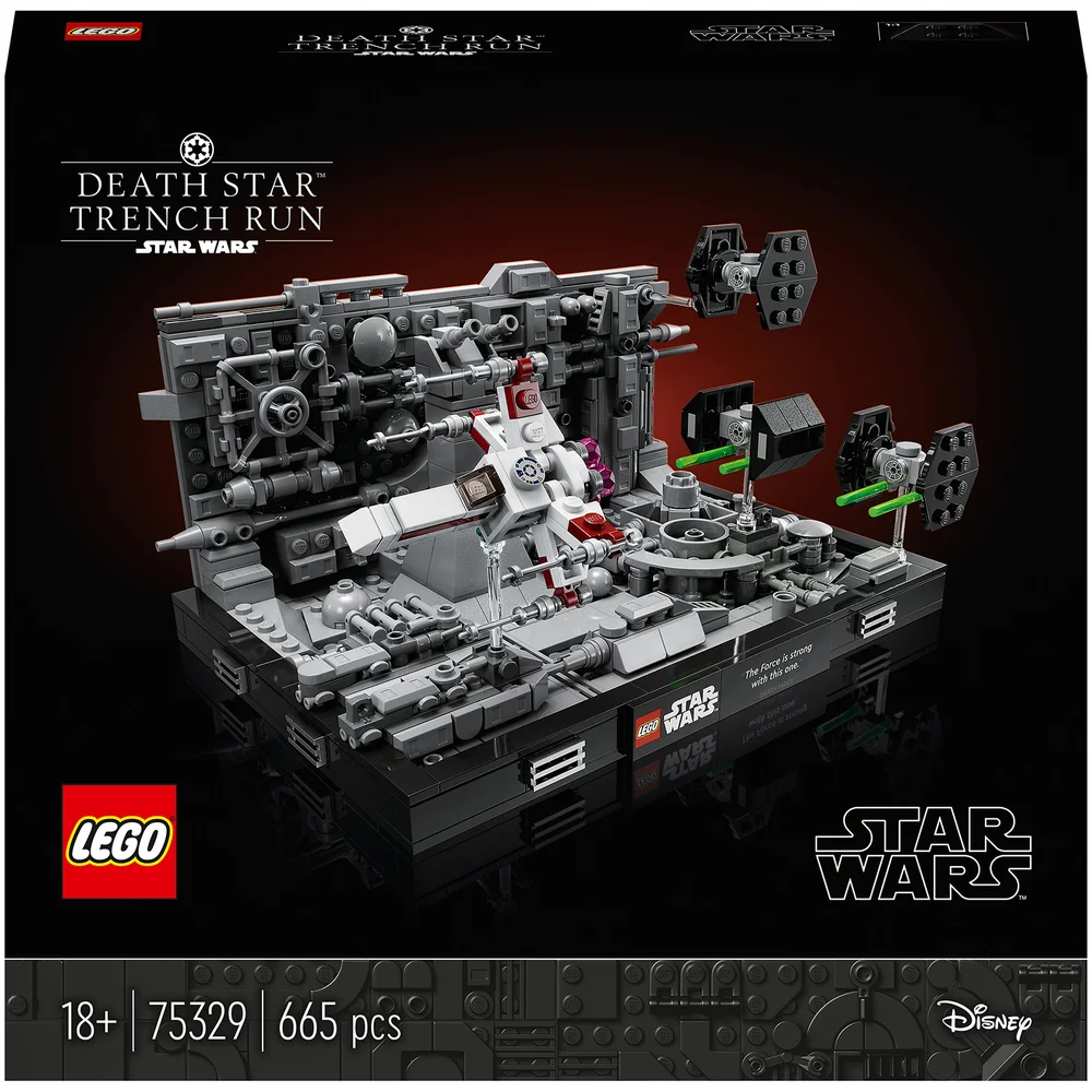 LEGO Star Wars: Death Star Trench Run Diorama Fanartikel, Deko (75329) Bild 1