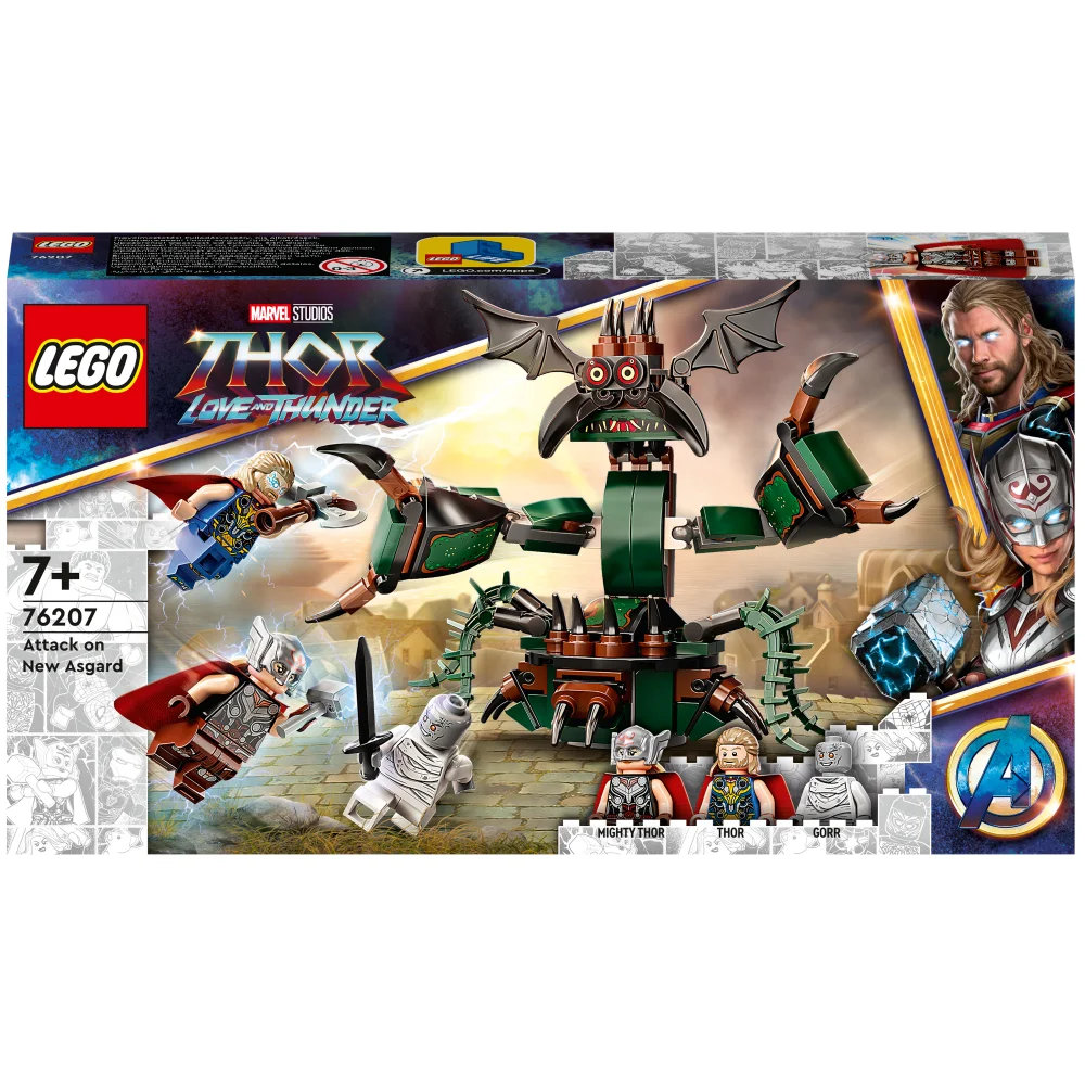 LEGO Marvel Angriff auf New Asgard mit 2 Thor-Minifiguren (76207) Bild 1