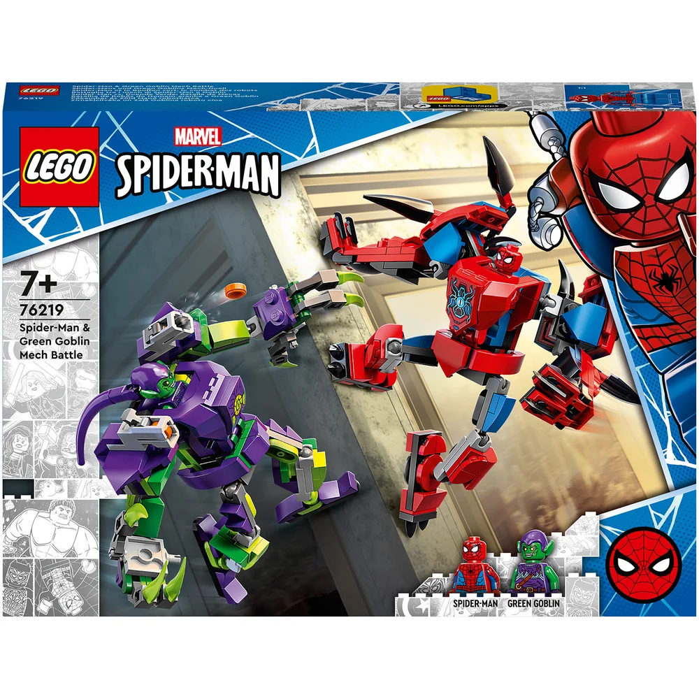 LEGO Marvel Spider-Man & Green Goblin Mech Battle Set (76219) Bild 1