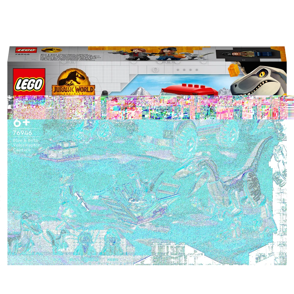 LEGO Jurassic World: Blue & Beta in der Velociraptor-Falle Spielzeug (76946) Bild 1