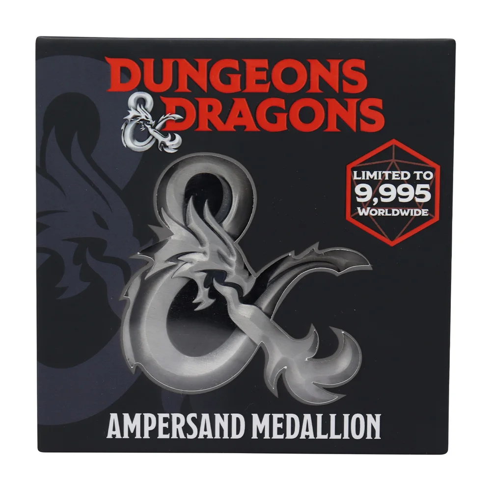 Fanattik Dungeons & Dragons Ampersand Medallion Bild 1