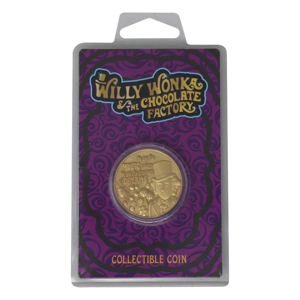 Fanattik Willy Wonka Collectible Coin Bild 1