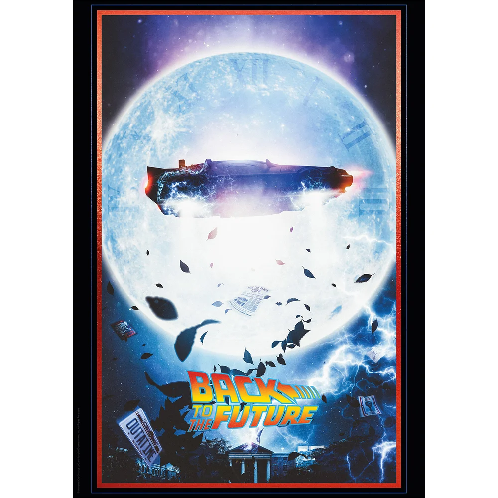Fanattik Back to the Future Limited Edition Art Print Bild 1
