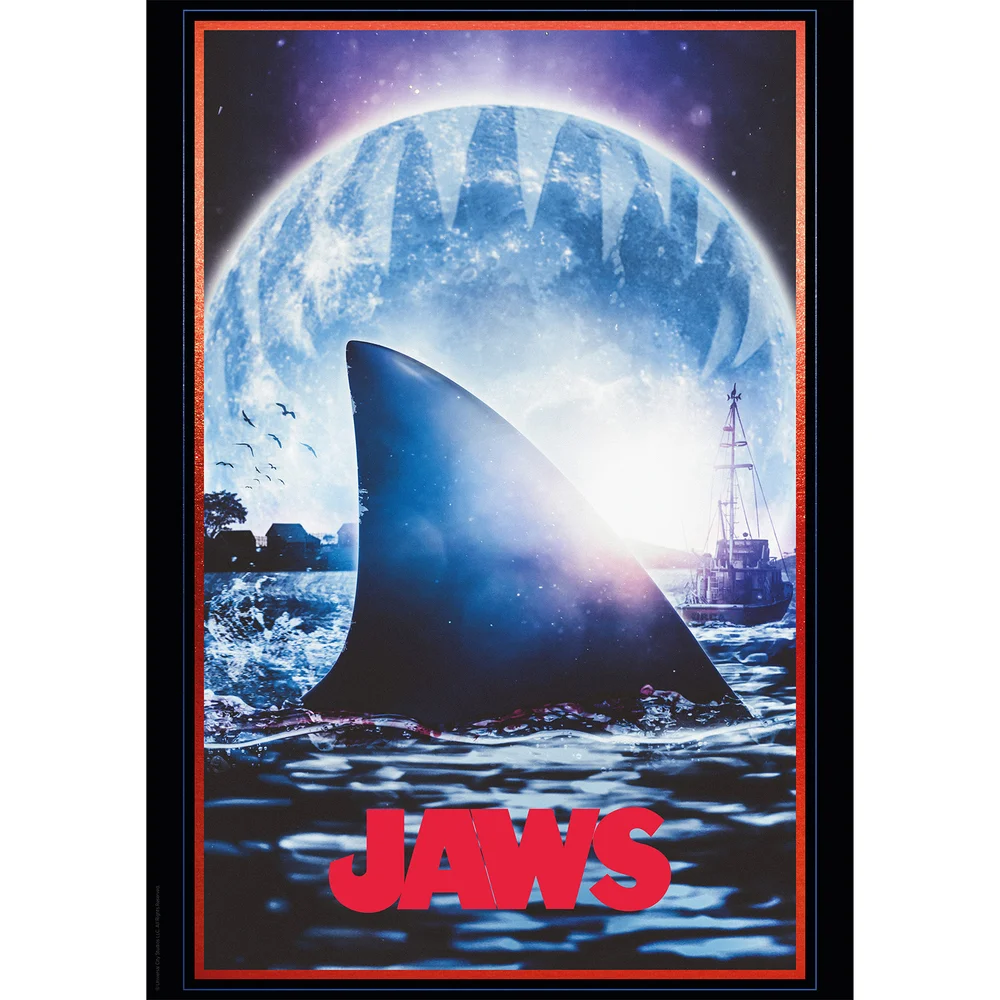 Fanattik Jaws Limited Edition Art Print Bild 1