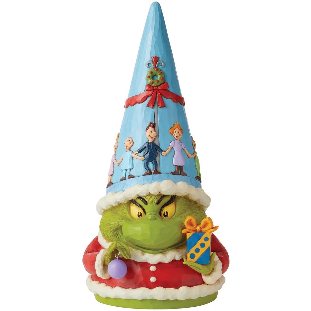The Grinch Dr.Seuss by Jim Shore Grinch Gnome Statue Bild 1