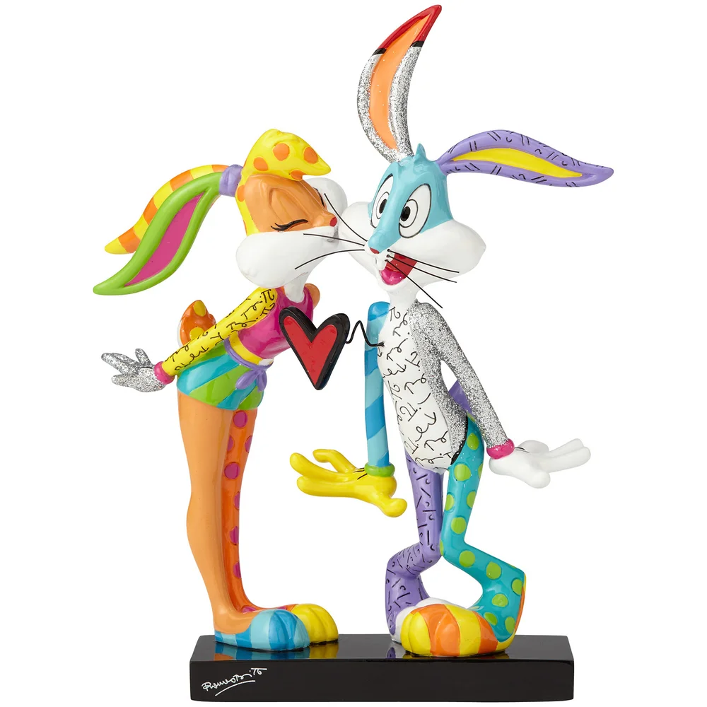 Looney Tunes Britto Lola Kissing Bugs Bunny Figurine Bild 1