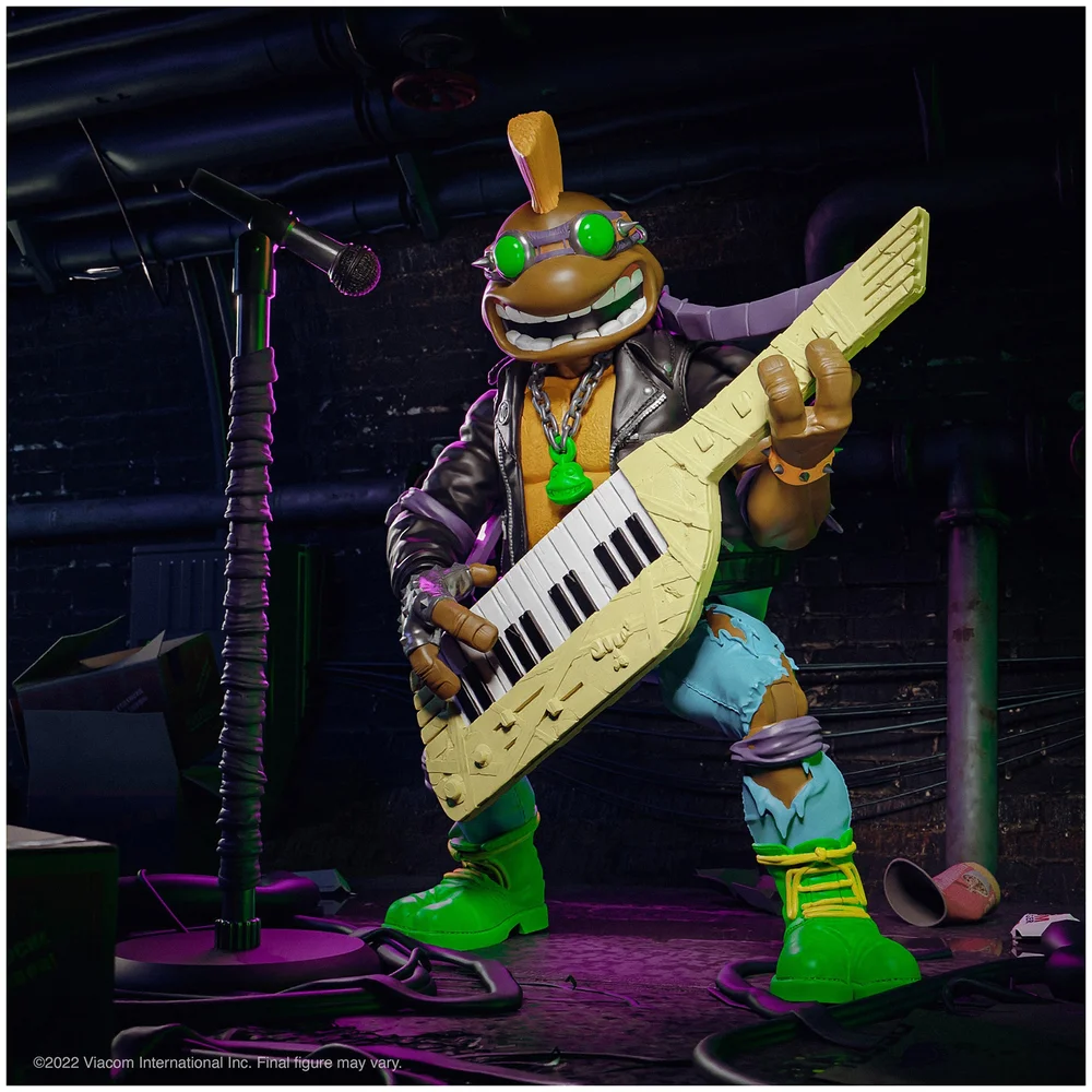 Super7 Teenage Mutant Ninja Turtles Ultimates! Figure - Punker Donatello Bild 1
