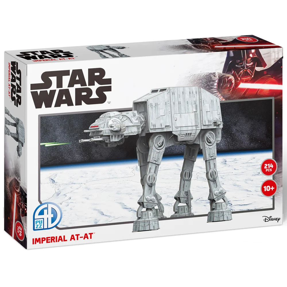 Star Wars Imperial AT-AT Paper Core 3D Puzzle Model Bild 1