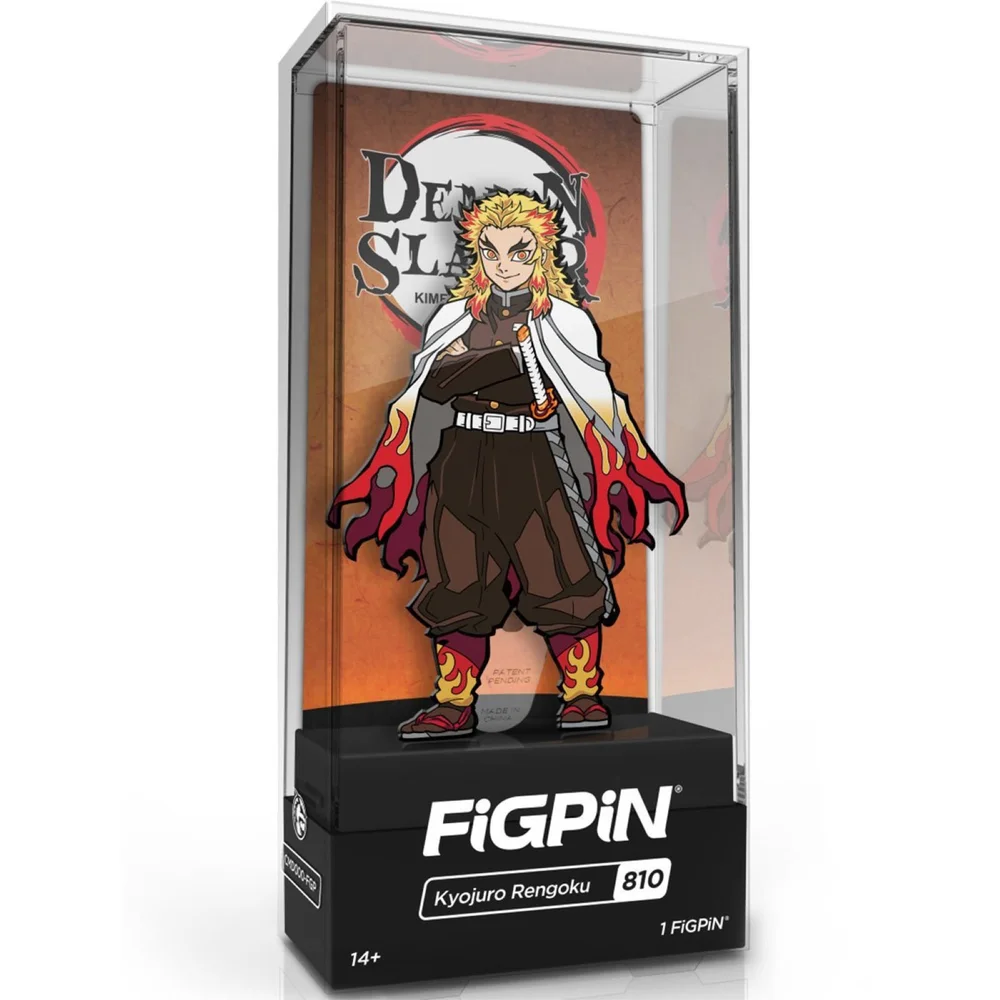 FiGPiN Demon Slayer 3" Enamel Pin - Kyojuro Rengoku Bild 1