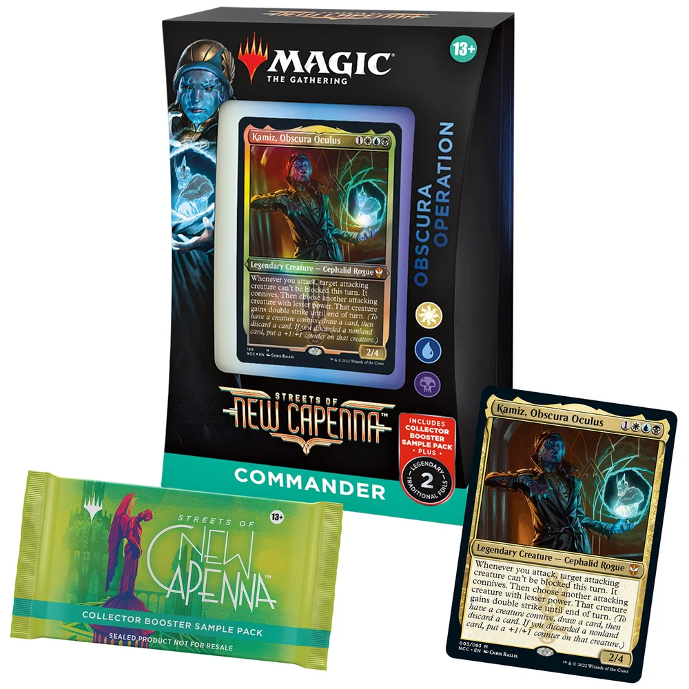 Magic: The Gathering - Streets Of New Capenna Commander Deck - Obscura Operation Bild 1
