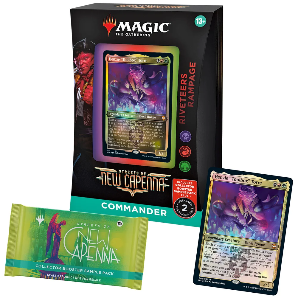 Magic: The Gathering - Streets Of New Capenna Commander Deck - Riveteer Rampage Bild 1