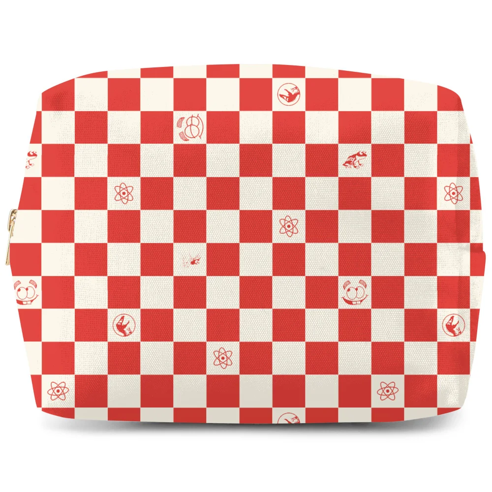 Jurassic Park Mr DNA Checker Board Makeup Bag Bild 1