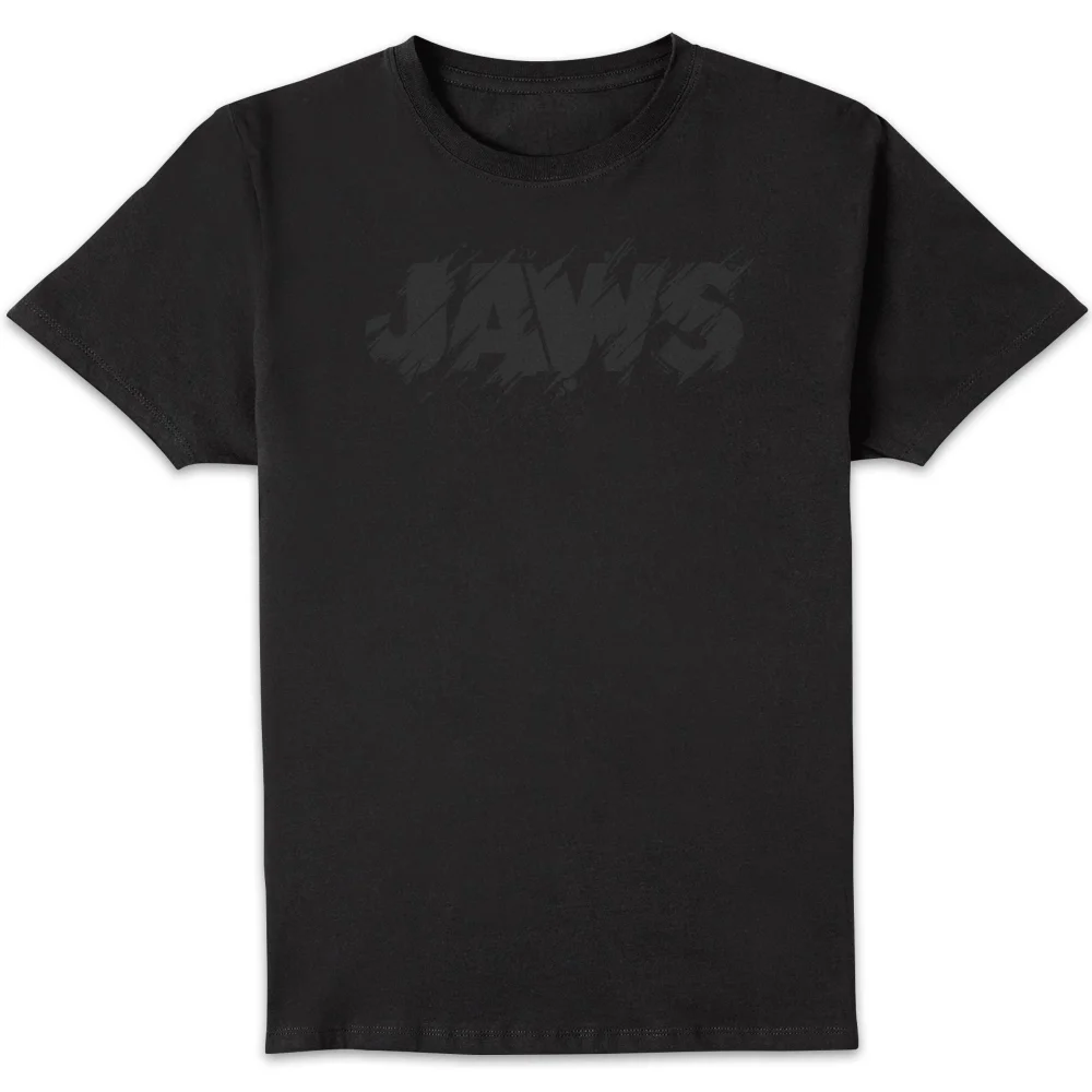 Jaws Monochrome Men's T-Shirt - Black - S Bild 1