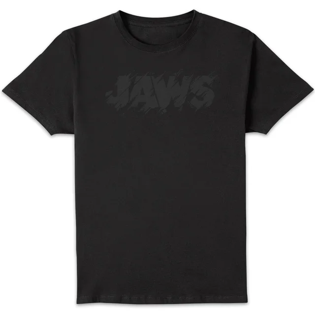 Jaws Monochrome Men's T-Shirt - Black