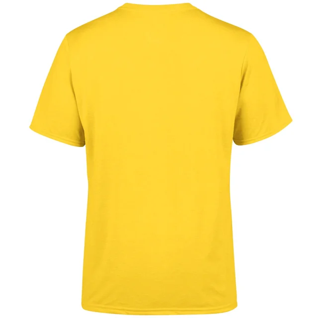 Jurassic Park Silhouette logo Embroidered Unisex T-Shirt - Yellow
