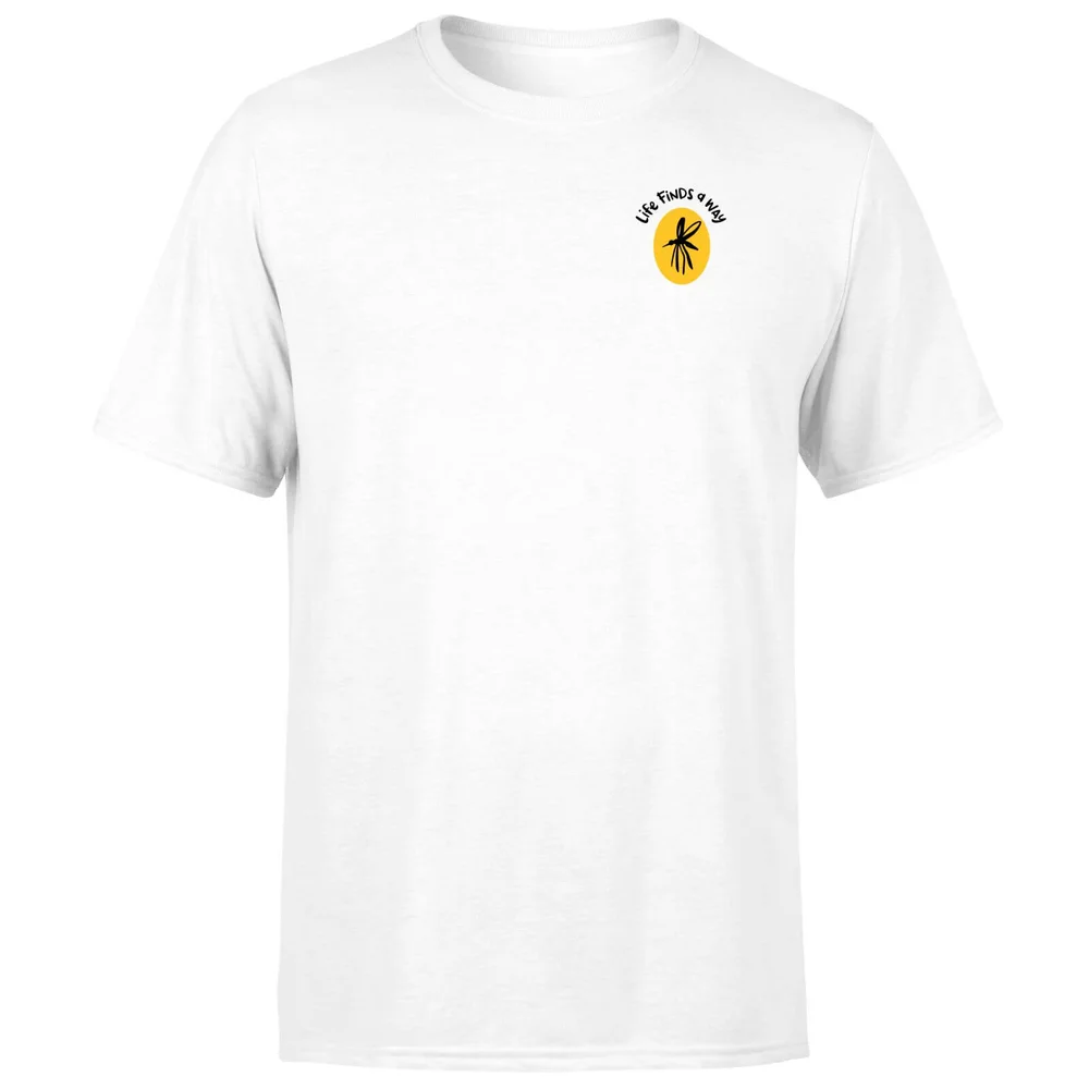 Jurassic Park Amber Sample Embroidered Men's T-Shirt - White - S Bild 1