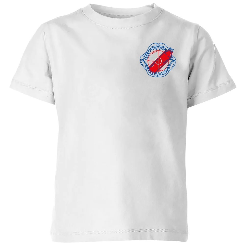 Jaws Smile Kids' T-Shirt - White - 3-4 Jahre Bild 1